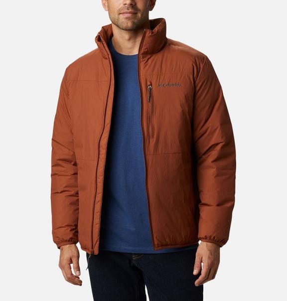 Columbia Grand Wall Insulated Jacket Red For Men's NZ27896 New Zealand